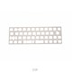 stainless steel plate for bm43a bm43 40% custom keyboard Mec