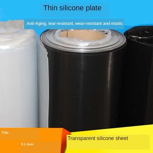 Silicone rubber Sheet film 0.1 0.2 0.3 0.4 0.5 0.6 0.8 1.0mm