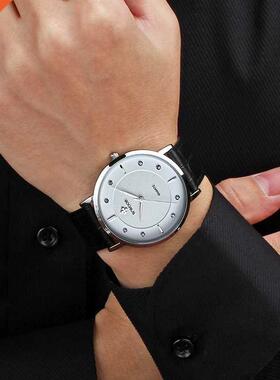 Fashion Ultra Thin Watches For Men WWOOR Diamond Watch Men