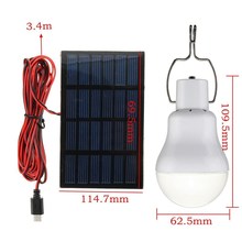 Portable Solar Light 15W 110LM Solar Powered Energy Lamps 5V