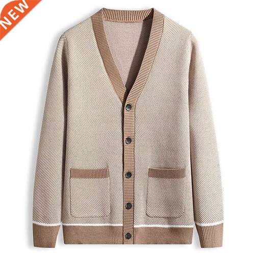 Men's Casual Fashion Sweater Cardigan 2022 Autumn Ne