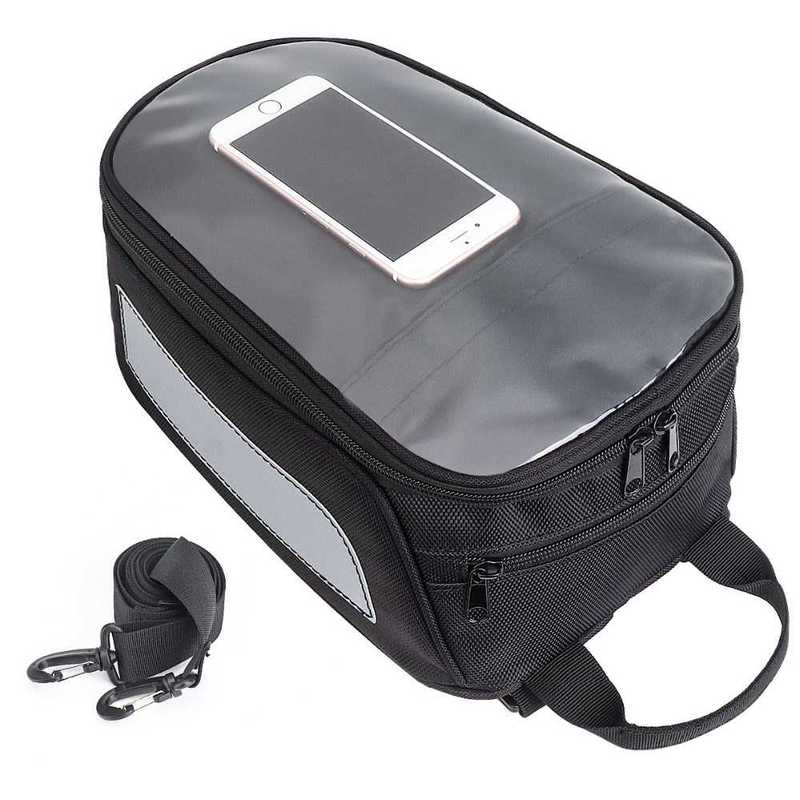 Motorcycle Oil Fuel Tank Bag Magnetic Motorbike Saddlebag Ph