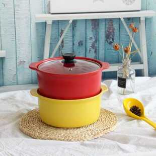 Ceramic Pot Casserole Soup-Pot Kitchen-Pots Heat-Cooker Stew
