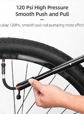 Portable Manual Bike Tire Inflator Bicycle Tyre Compressor