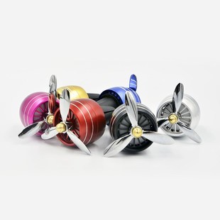 Car Air Purifiers Air Vent Perfume Purifier with LED Light A