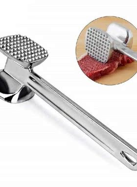 Home Single Side Hammer Aluminum Alloy Steak Hammer Pine
