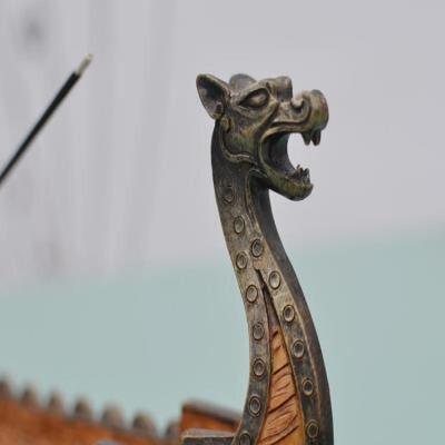 Dragon Incense Stick Holder Burner Hand Carved Carving