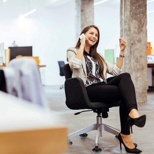 5Pcs Bell Glides Replacement Office Chair Wheels Stopper Off