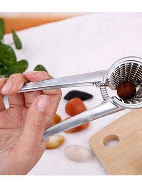 Silver Color Crack Almond Walnut Hazel Filbert Nut Kitchen N