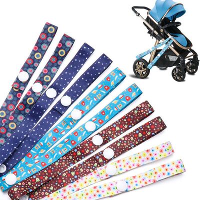 1PC Cute Colorful Polyester Anti-lost Chain Teether Toys Fix