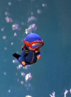 Aquarium Decoration Lovely Diver Fish Tank Decorations