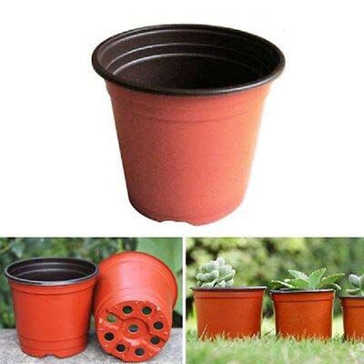 100 Pcs 90mmx80mm Plastic Nursery Pot Seedlings Flower
