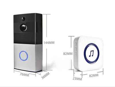 HD 720P Wireless WiFi Video Doorbell 1.0MP Doorbell Camera