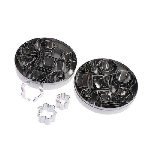 Stainless Steel Pottery Clay Tools Geometry Round Square