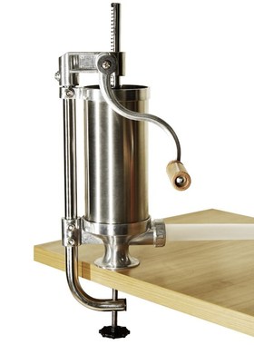 2.5 LBS Homemade Sausage Meat Stuffer Stainless Steel Manual