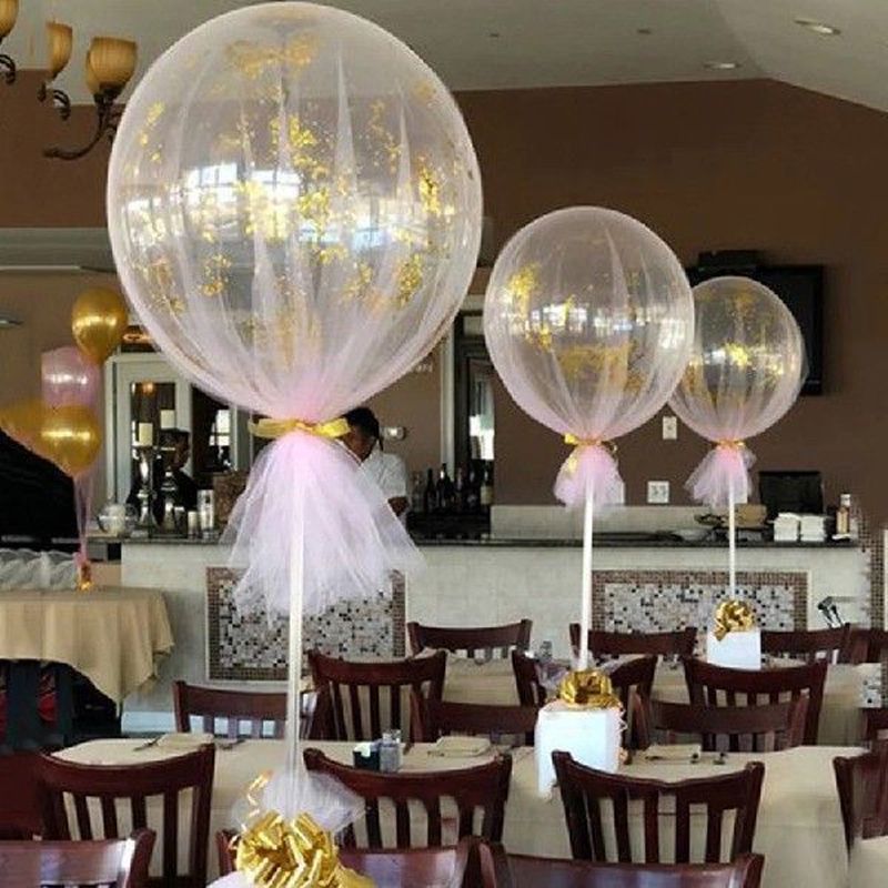 1Pcs Birthday Party Deco Balloon Stand Wedding Table