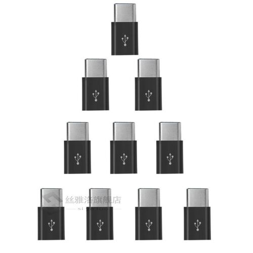 10PC USB-C Type-C To Micro USB Data Charging Adapter For And