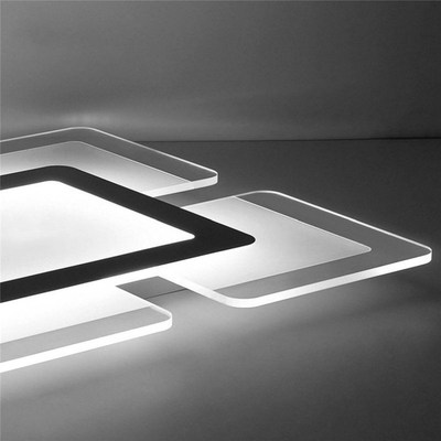 20cm Acrylic Modern LED Ceiling Lights Square Panel Down Lig