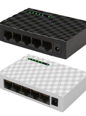 5 Port Network Switch 4 Wire RJ45 Gigabit Ethernet 1000Mbps