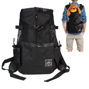 Breathable Pet Dog Carrier Bag Backpack for Dogs Golden