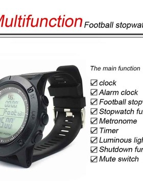 Countdown High Accuracy Referee Timer 3 Row Match Game Wrist