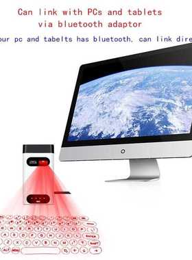 Portable Bluetooth Virtual Laser Keyboard Wireless Projectio