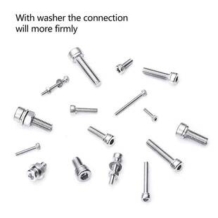 Hex Socket head cap screw Bolt and Nut Set with plain Washer