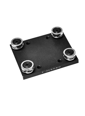 Aluminum roller linear guide rail slide block OSGR30 4 wheel