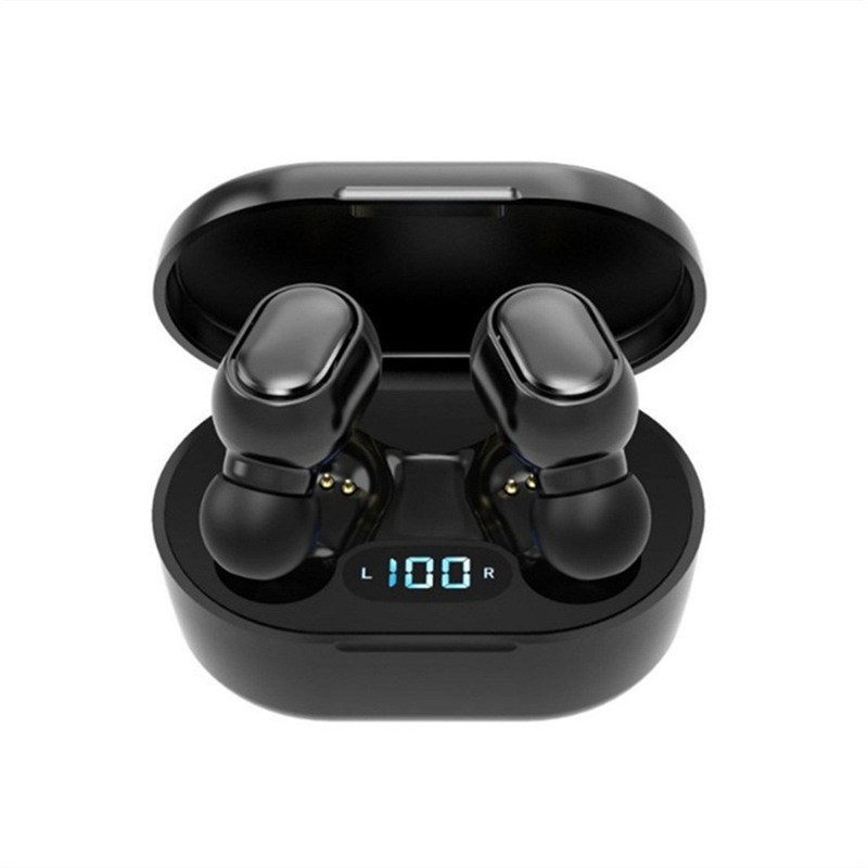 E7S Wireless Earphones Bluetooth Noise Cancelling LED Displ