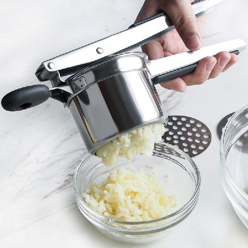 Potato Masher Ricer Press Mashed Potatoes Stainless Steel