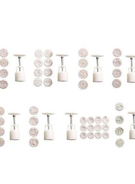 896A 8 Styles Mooncake Mold 50g DIY Hand Pressure Fondant