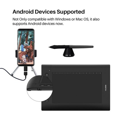 Huion H610PRO V2 Digital Tablet Graphics 8192 Levels Drawin