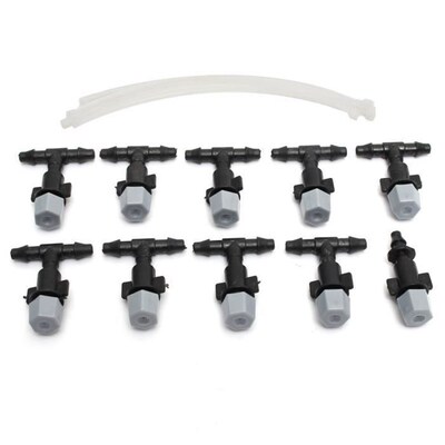 1 Set Water Misting Cooling System Mist Sprinkler Nozzle Out
