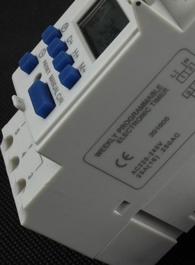 Tp8a16 Timer switch din rail digital weekly programmable ele