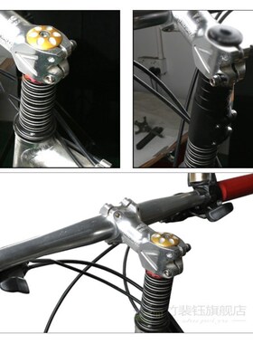 Bike Neck Fork Stem Extender Hidden Handlebar Riser Head Up