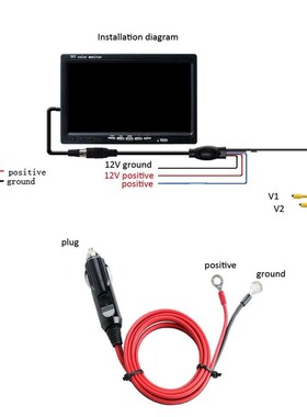 Cigarette Lighter Adapter 12V 15A Male Plug Car Charger with