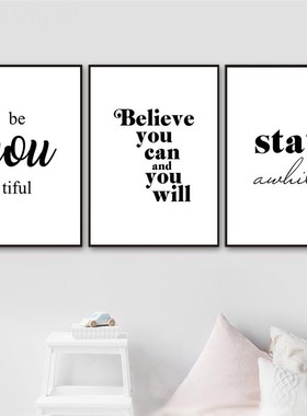 Live Love Laugh Inspiring Quotes Wall Art Canvas Painting Bl