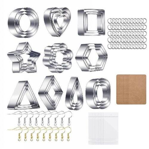 Earring Cutting Mold Art Supplies Tools for Pastry Designer