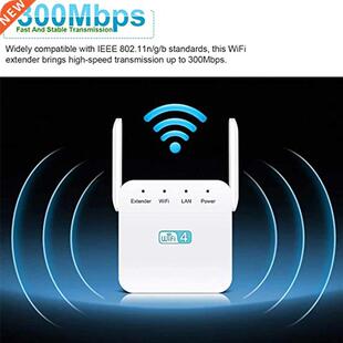 300Mbps 2.4G Wireless WiFi Repeater WiFi Extender WiFi Boost
