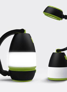 New Rechargeable LED Camping Lamp Flashlight Outdoor