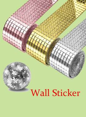 Glass Wall Stickers Household Decorative Tiles Mirror Self