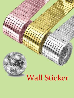 Glass Wall Stickers Household Decorative Tiles Mirror Self