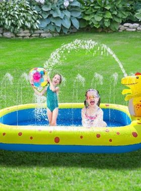 Inflatable Dinosaurs Dolphin Fountain Outdoor