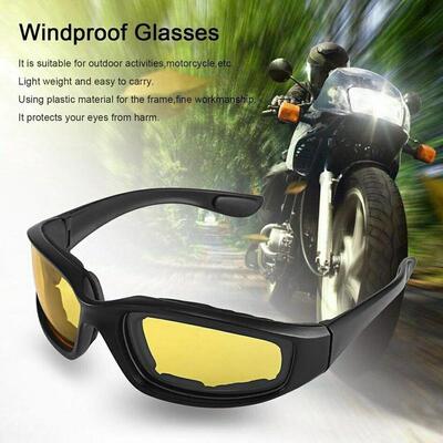 Men And Women Outdoor Riding Goggles Ski Glasses CS Tactical