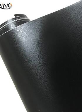 black leather pattern PVC adhesive vinyl wrap film sticker f