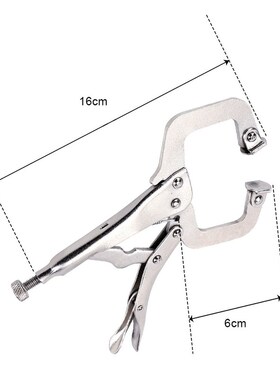 C Clamp Weld Clip Woodwork Fix Plier Pincer Tong Tenon Locat