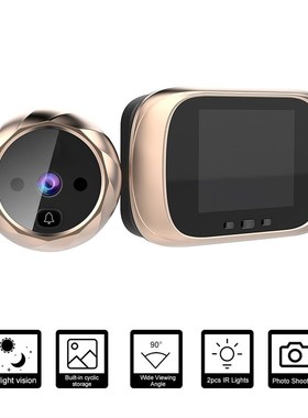Digital Door Viewer Peephole Door Camera Doorbell 2.8 inch
