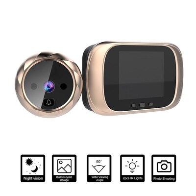 Digital Door Viewer Peephole Door Camera Doorbell 2.8 inch