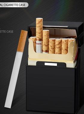 Hold 20 Cigarettes Ladies Aluminum Cigarette Case Cover