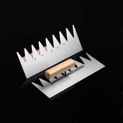 Steel Belt tooth plastering trowel clay tilfe plasterer kni